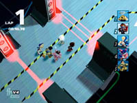 une photo d'Ã©cran de Micro Maniacs sur Sony Playstation